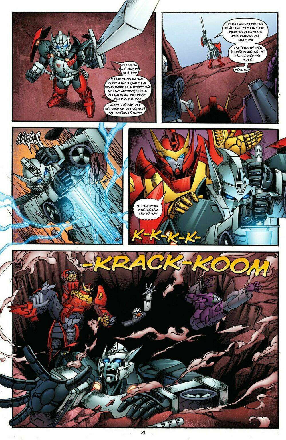 The Transformers: More Than Meets The Eye Chapter 7.1 - Trang 2