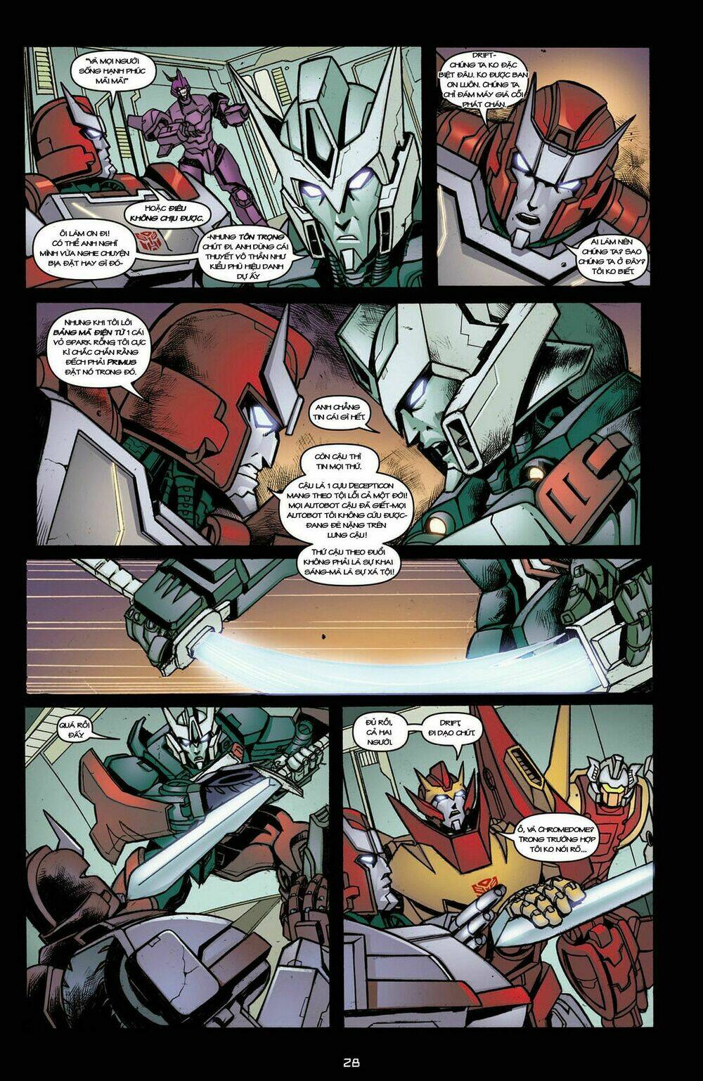 The Transformers: More Than Meets The Eye Chapter 7.1 - Trang 2