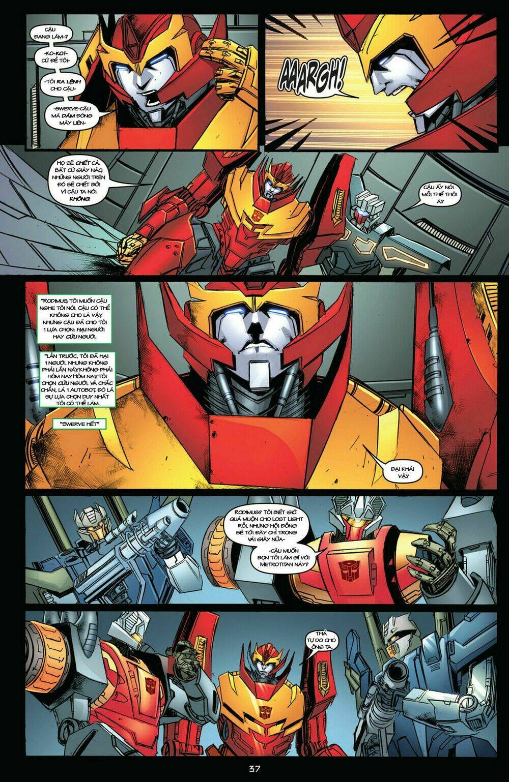 The Transformers: More Than Meets The Eye Chapter 7.1 - Trang 2