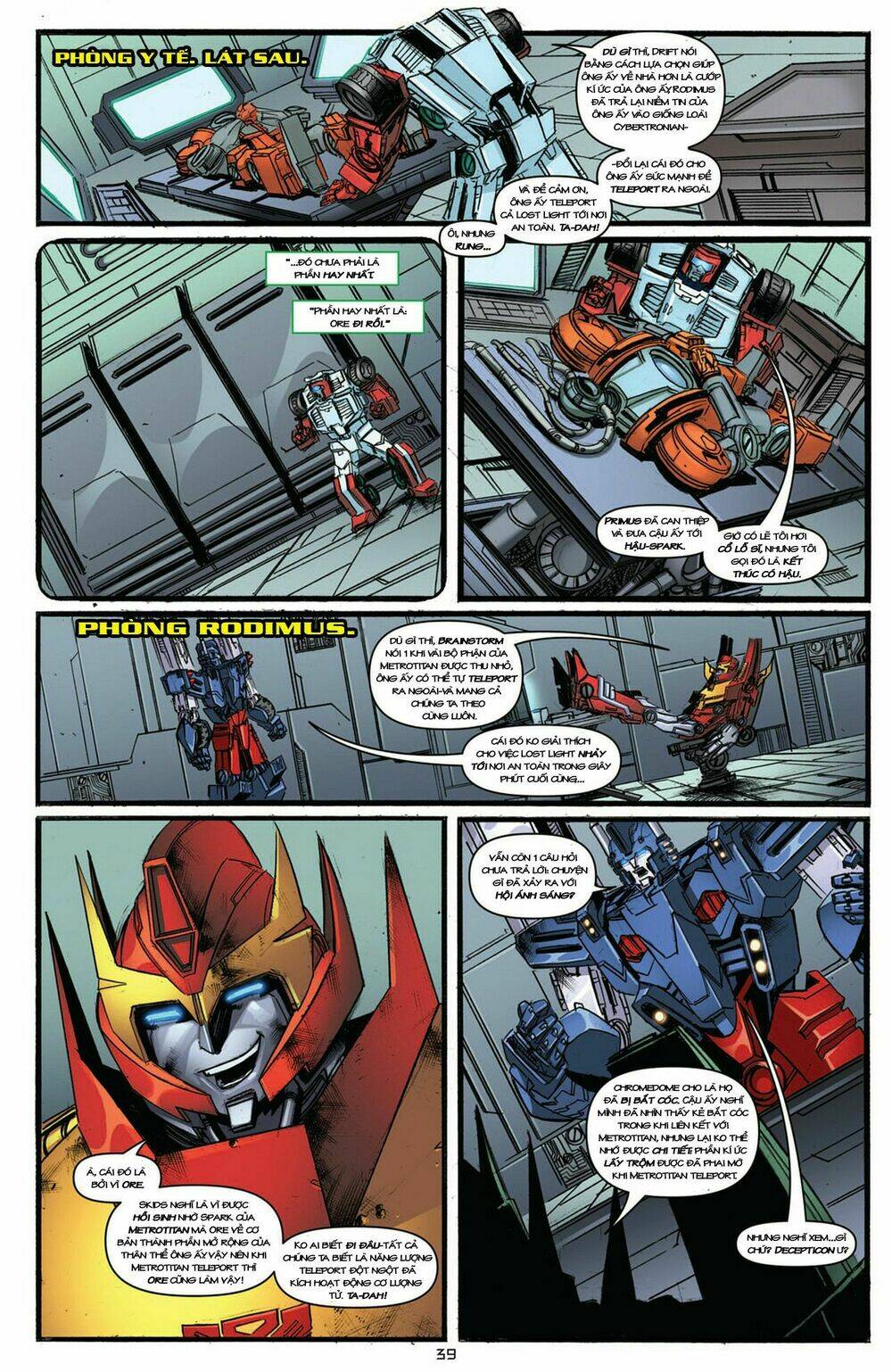 The Transformers: More Than Meets The Eye Chapter 7.1 - Trang 2