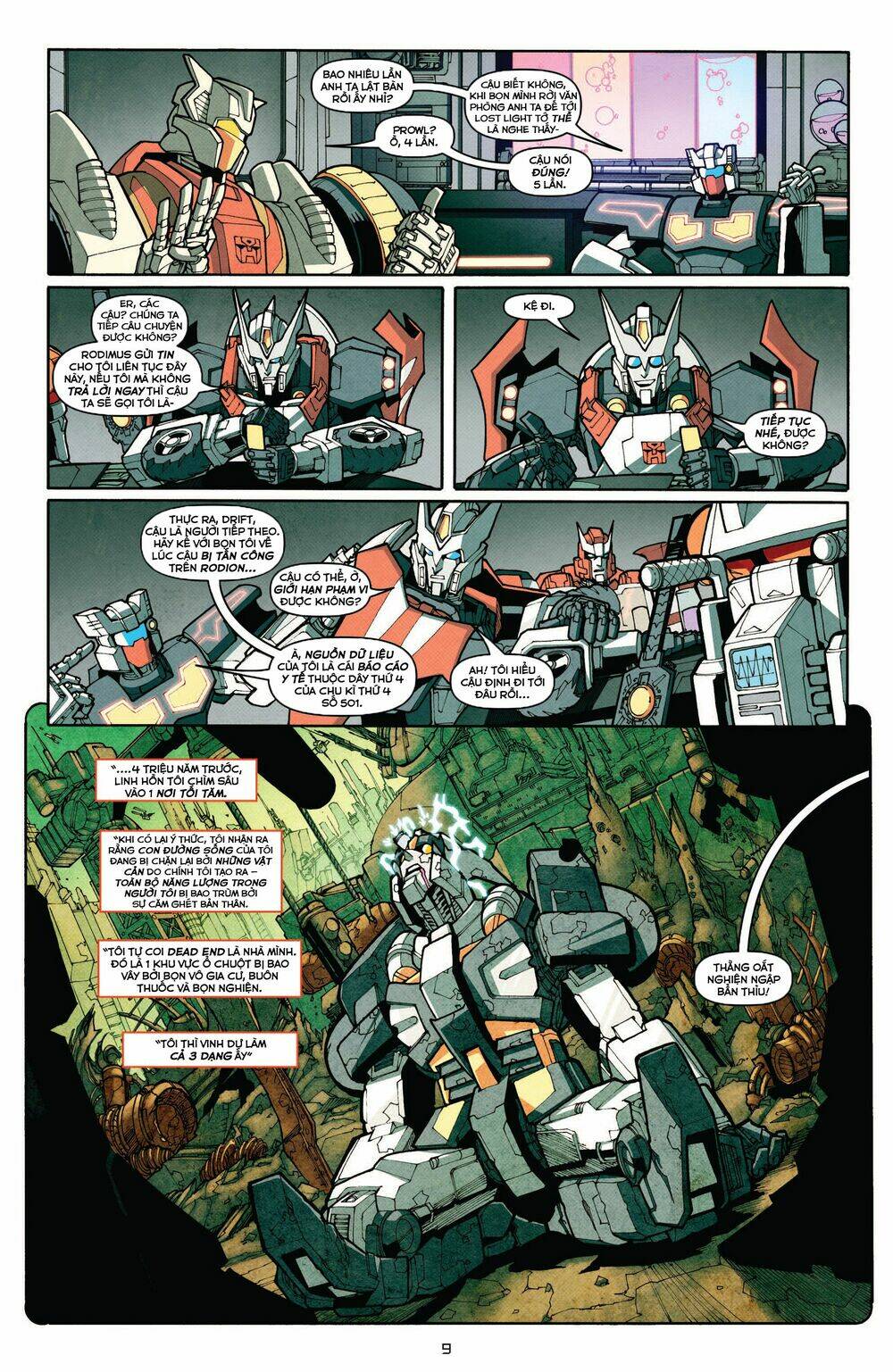 The Transformers: More Than Meets The Eye Chapter 9 - Trang 2