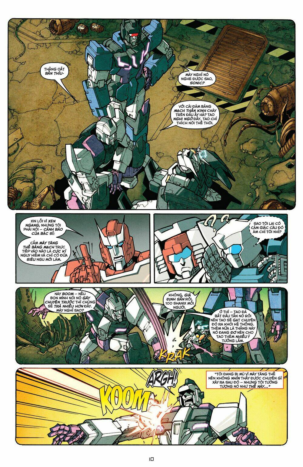 The Transformers: More Than Meets The Eye Chapter 9 - Trang 2