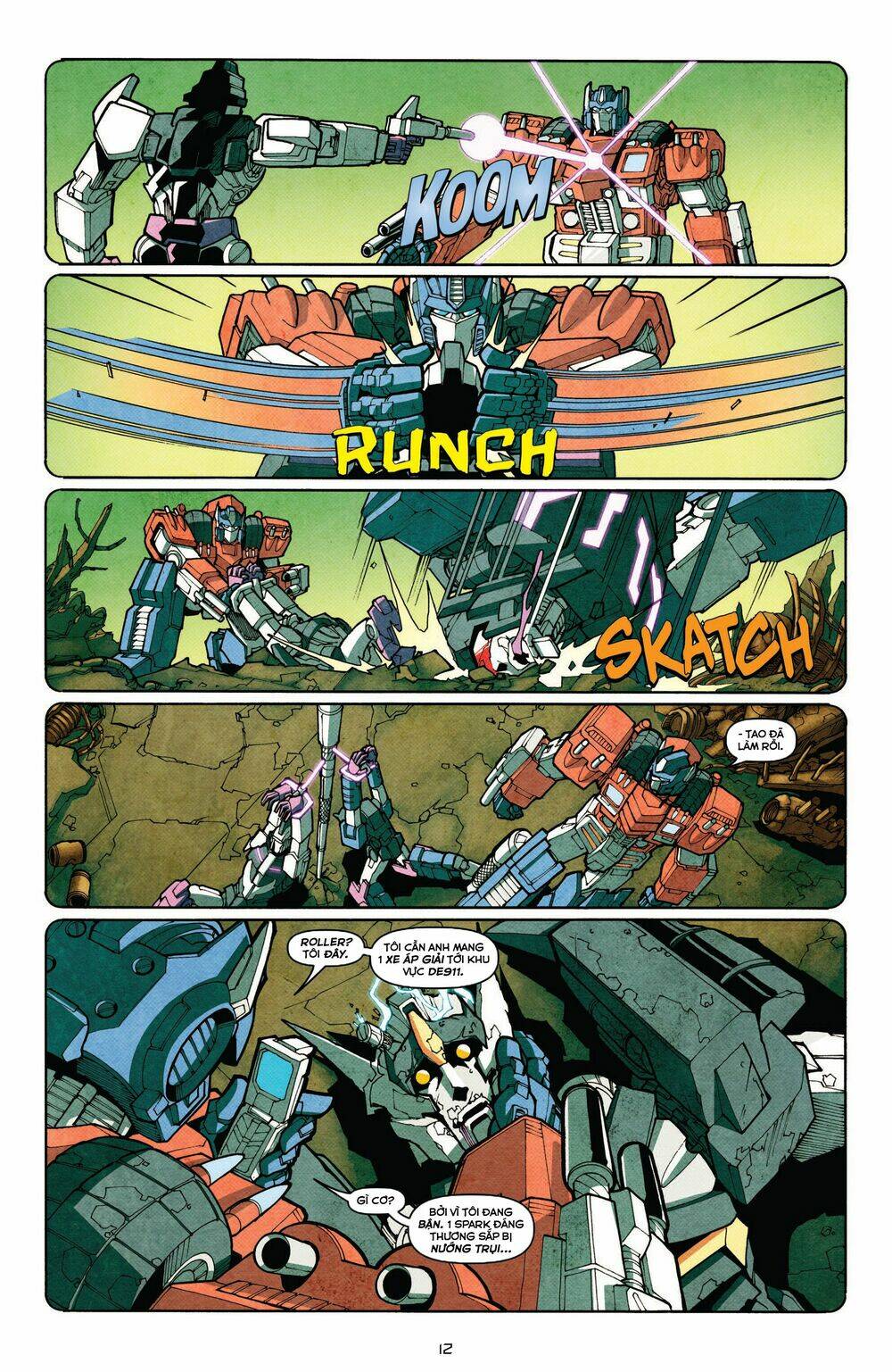 The Transformers: More Than Meets The Eye Chapter 9 - Trang 2