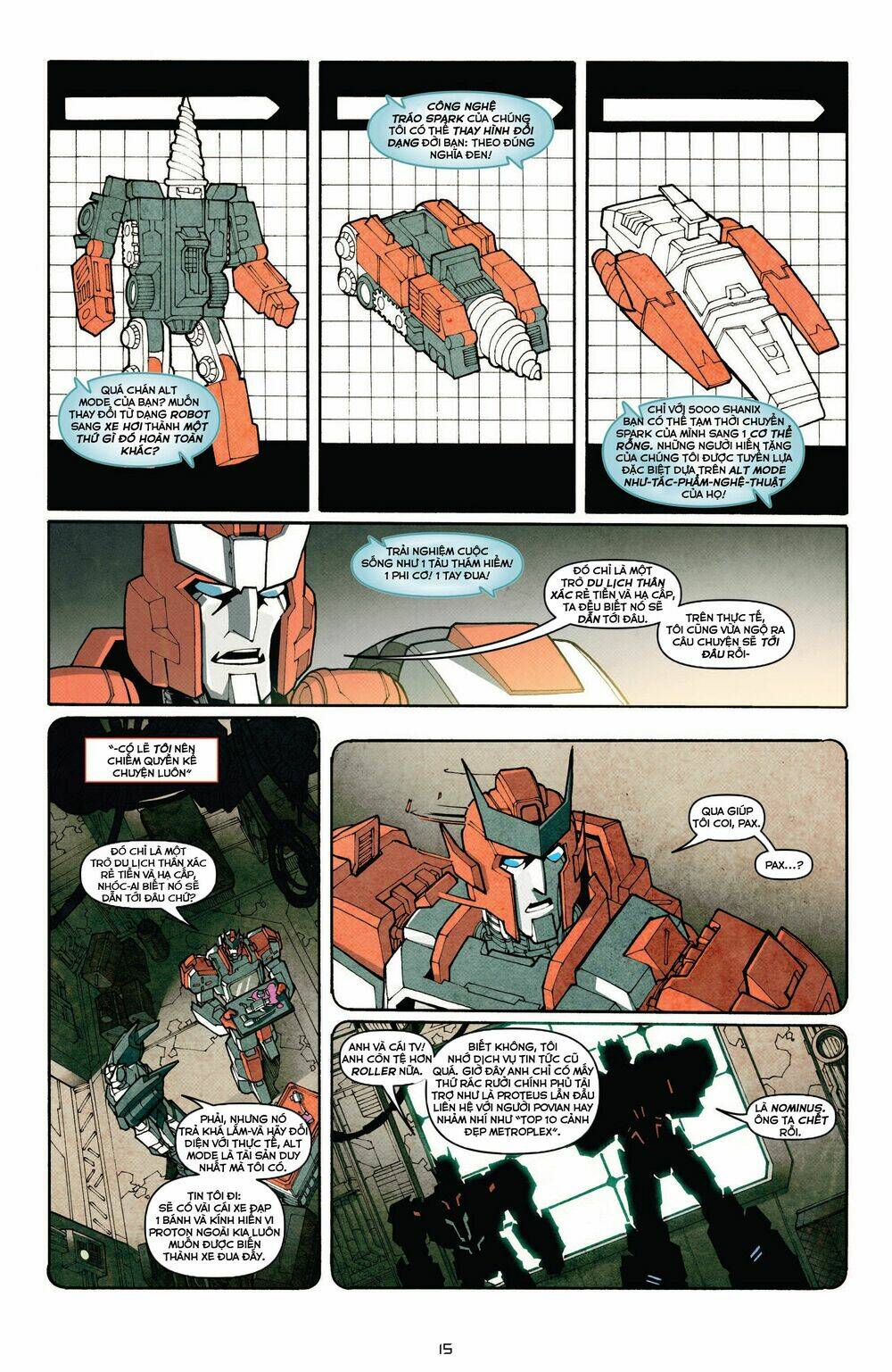 The Transformers: More Than Meets The Eye Chapter 9 - Trang 2