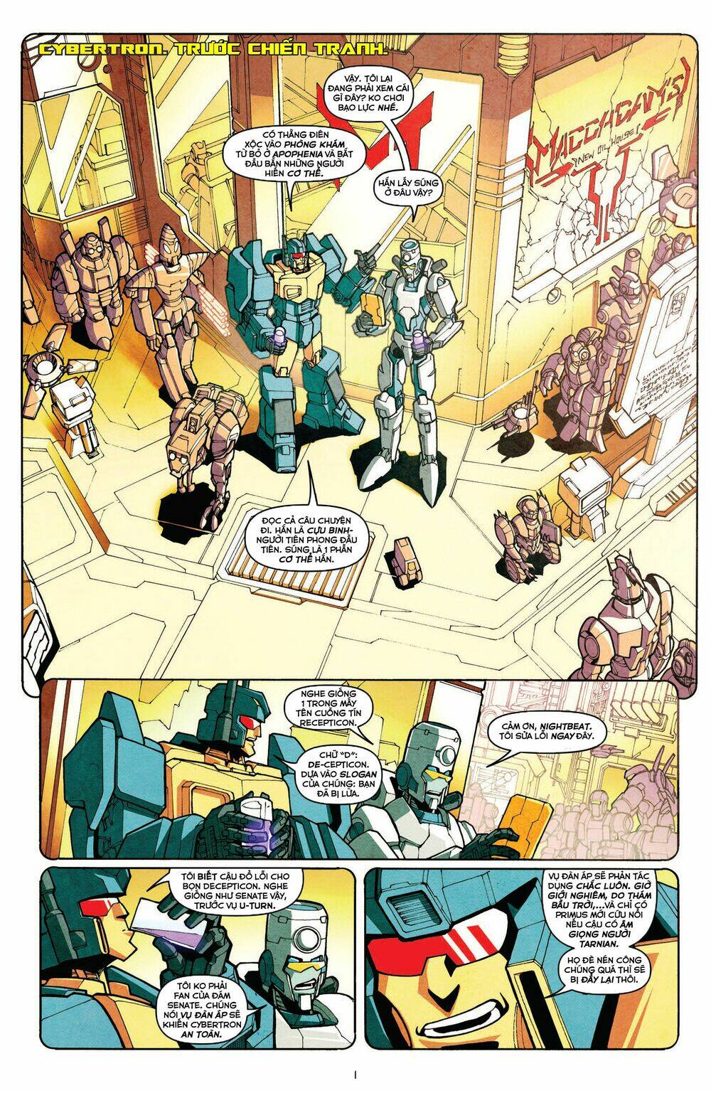 The Transformers: More Than Meets The Eye Chapter 9 - Trang 2