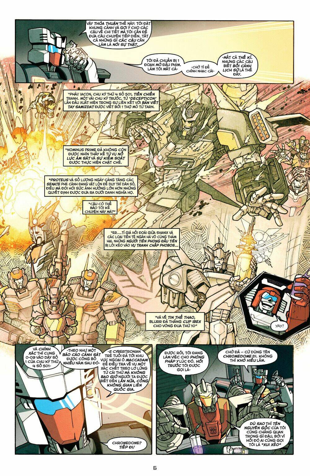 The Transformers: More Than Meets The Eye Chapter 9 - Trang 2