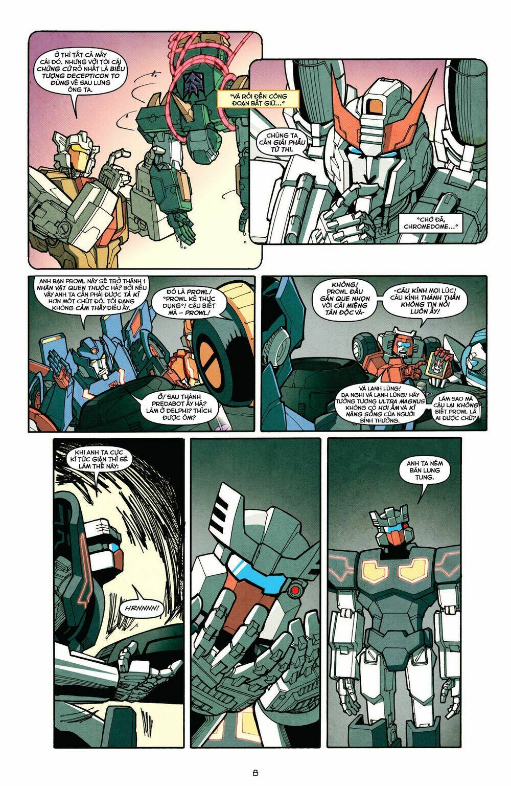 The Transformers: More Than Meets The Eye Chapter 9 - Trang 2