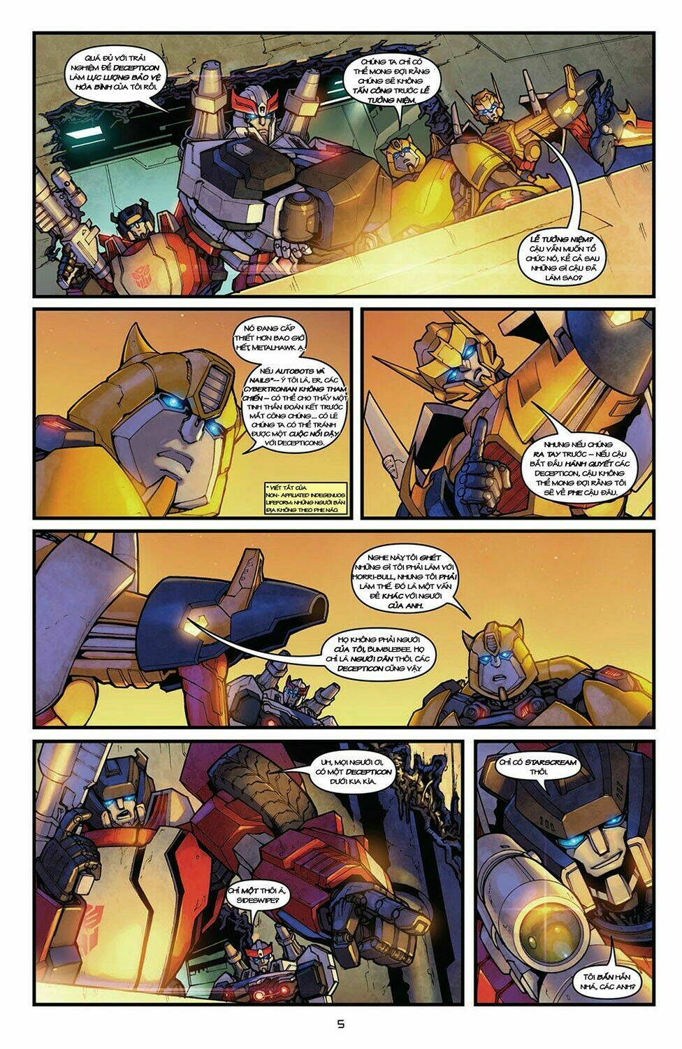 The Transformers: Robots In Disguise Chapter 2 - Trang 2