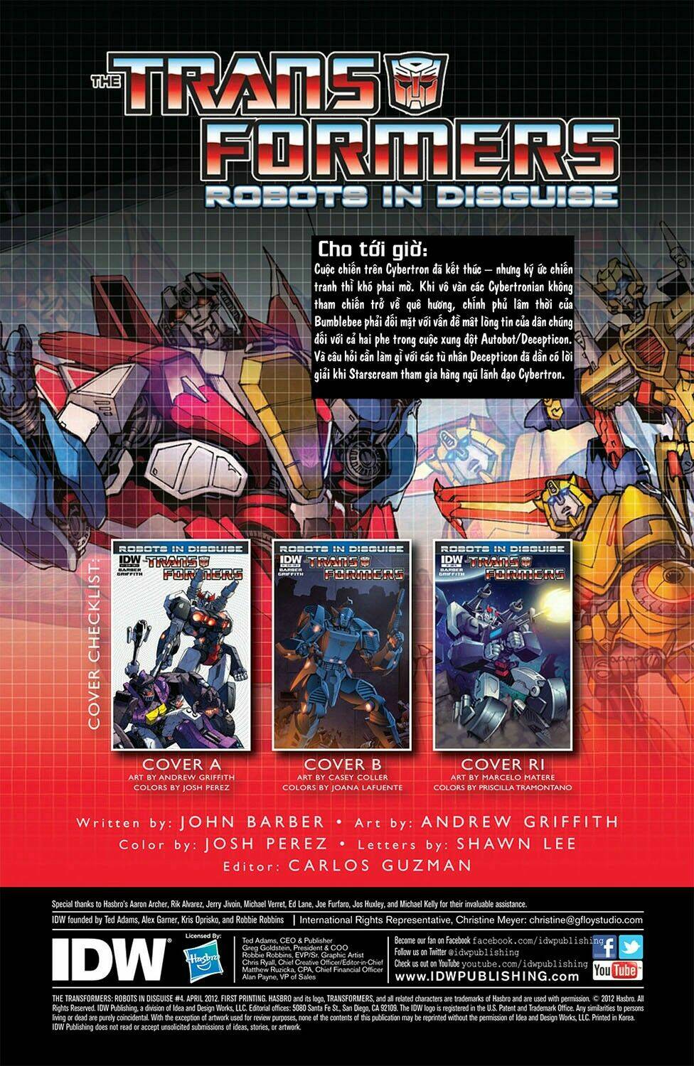 The Transformers: Robots In Disguise Chapter 4 - Next Chapter 5