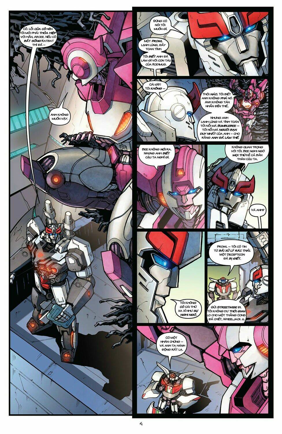 The Transformers: Robots In Disguise Chapter 4 - Next Chapter 5