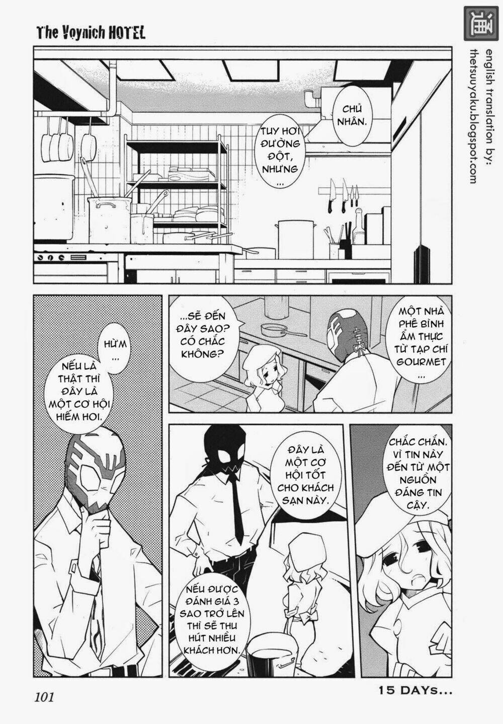 the voynich hotel chương 15 - Trang 2