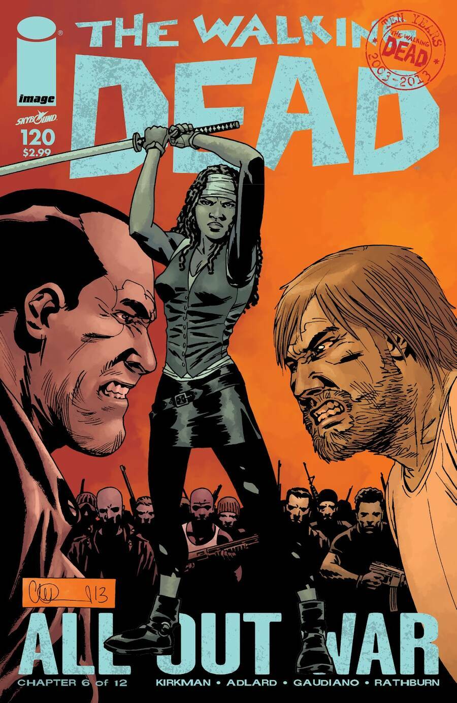 the walking dead chapter 120 - Trang 2