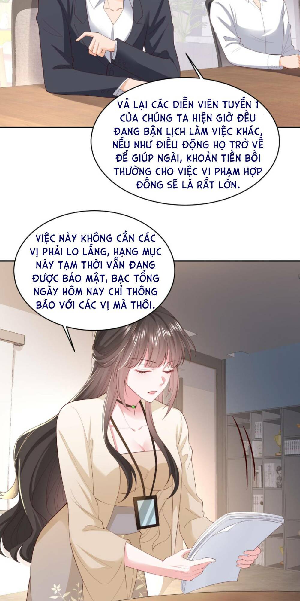 thiên kim mù phá sản và tổng tài diêm vương chapter 111 - Trang 2