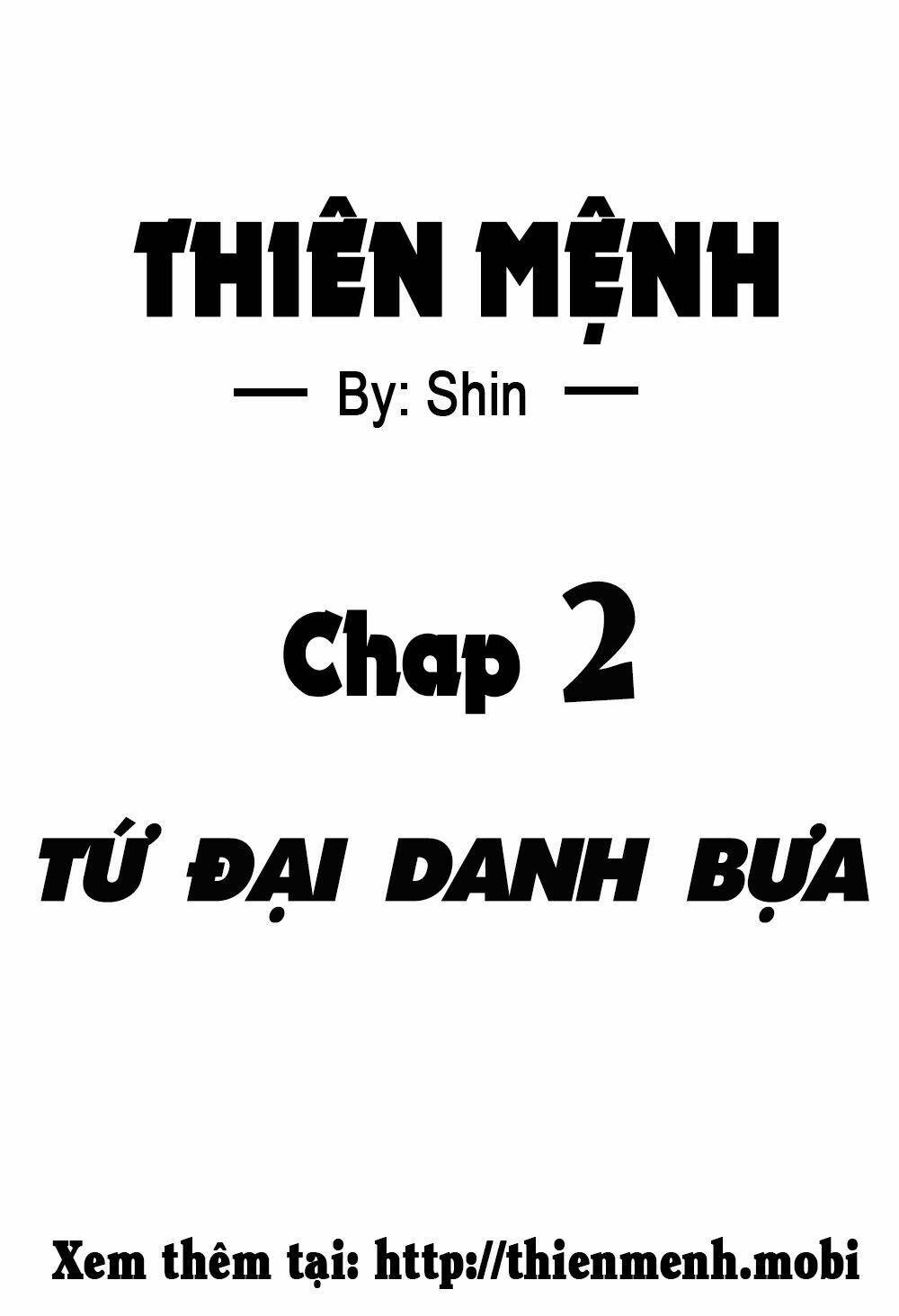 Thiên Mệnh Chapter 2 - Trang 2