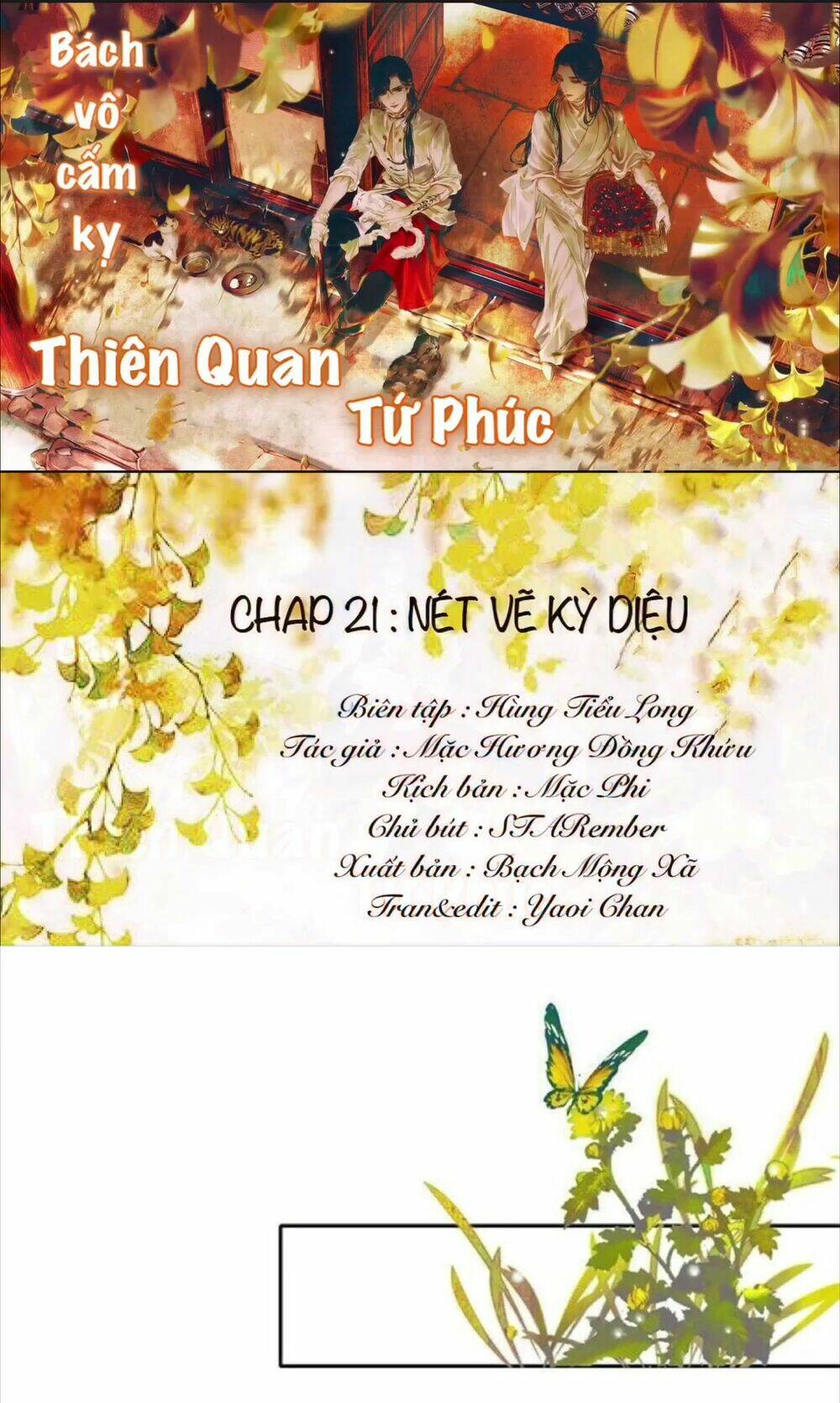 Thiên Quan Tứ Phúc Chapter 21 - Trang 2