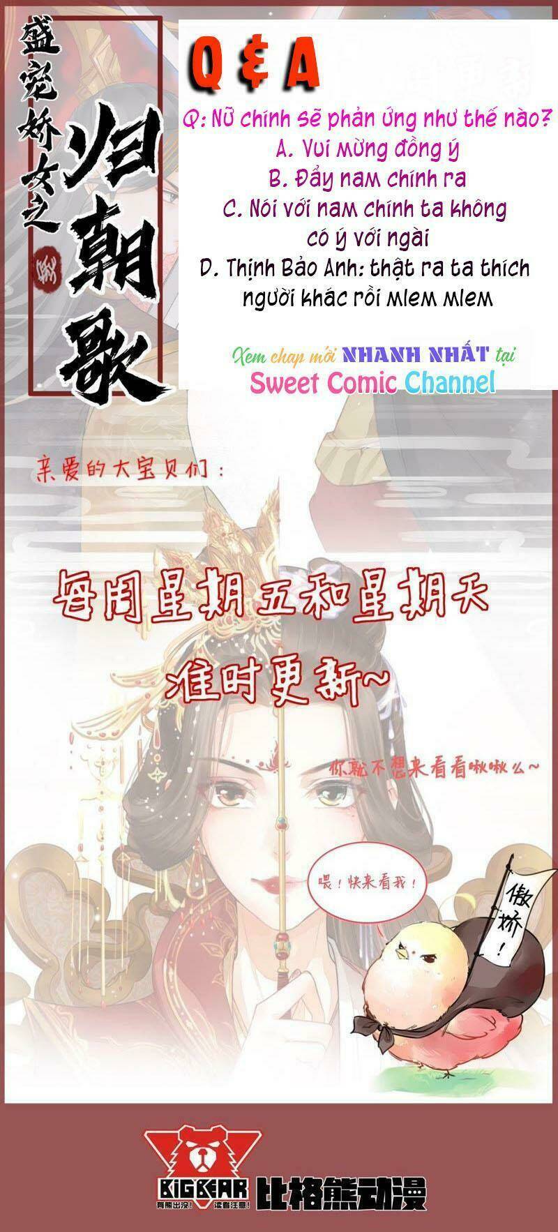 Thịnh Sủng Kiều Nữ Trở Về Triều Ca Chapter 36 - Trang 2