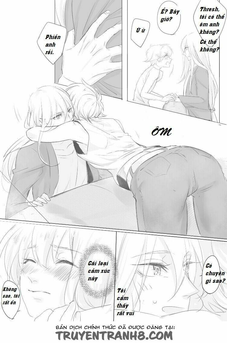 Threshezreal Short Doujinshi - Shishiilol ㄒㄒㄏㄏ Chapter 9 - Trang 2