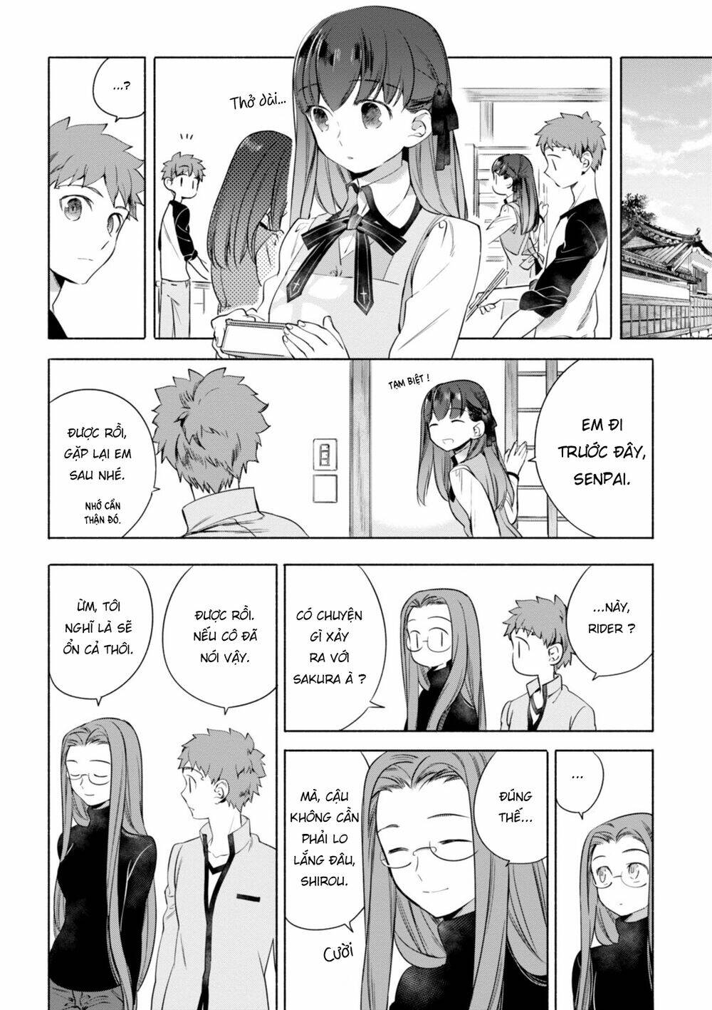 thực đơn hôm nay cho gia đình emiya chapter 5 - Trang 2