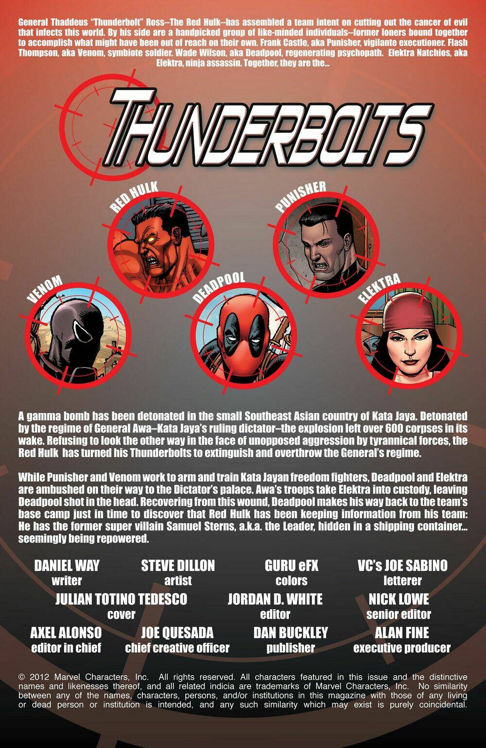 Thunderbolts 2012 Chapter 3 - Trang 2