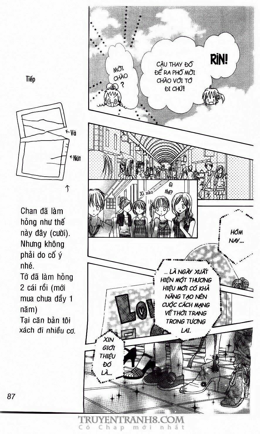 Tiệm Thời Trang Chapter 3 - Trang 2