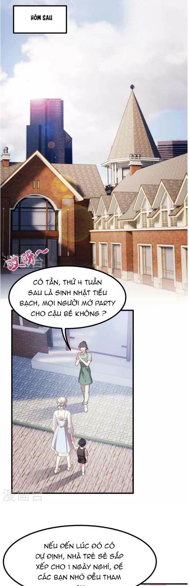 tiểu bạch nam thần daddy chapter 216 - Trang 2