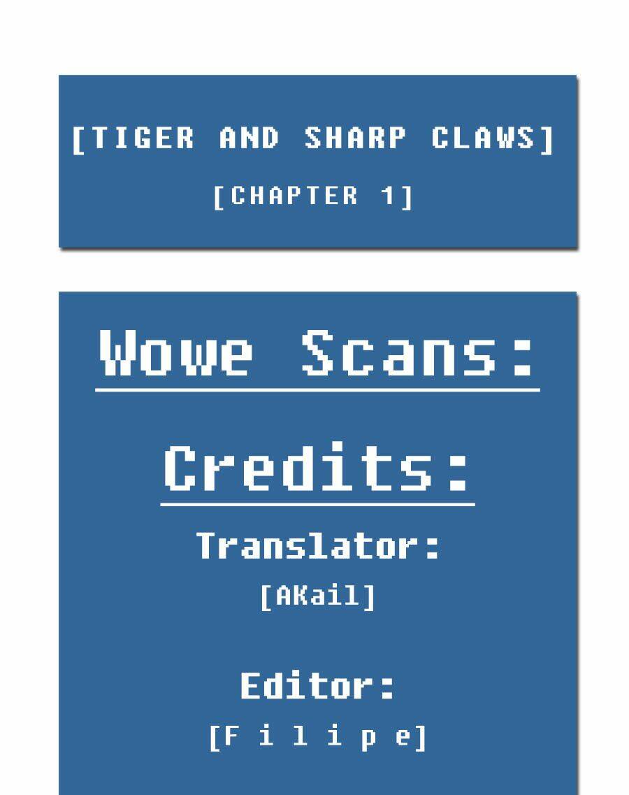 Tiger And Sharp Claws Chapter 1 - Trang 2