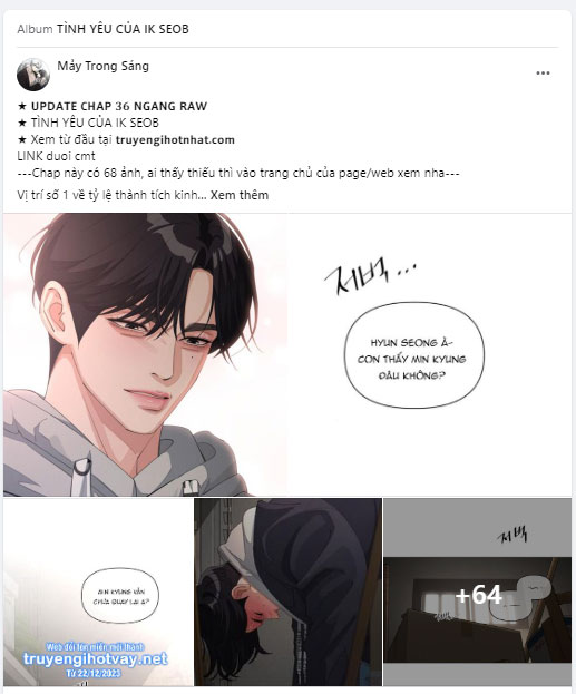 tình yêu của ik seob chapter 35.2 - Trang 2