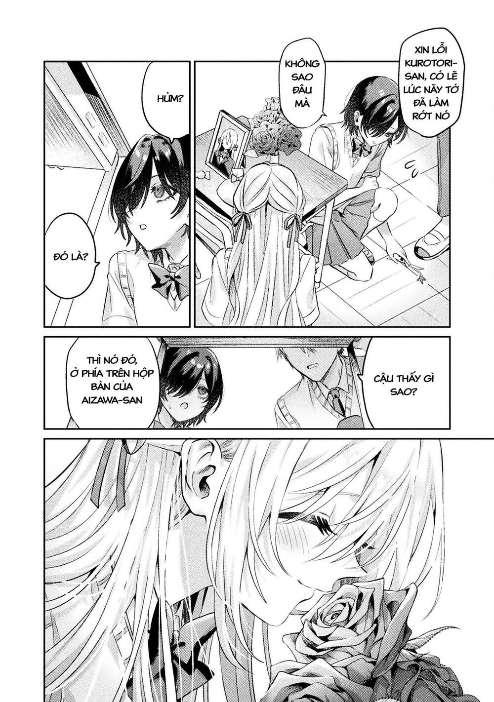 tớ thấy cậu được đó, aizawa-san Chapter 6 - Trang 2