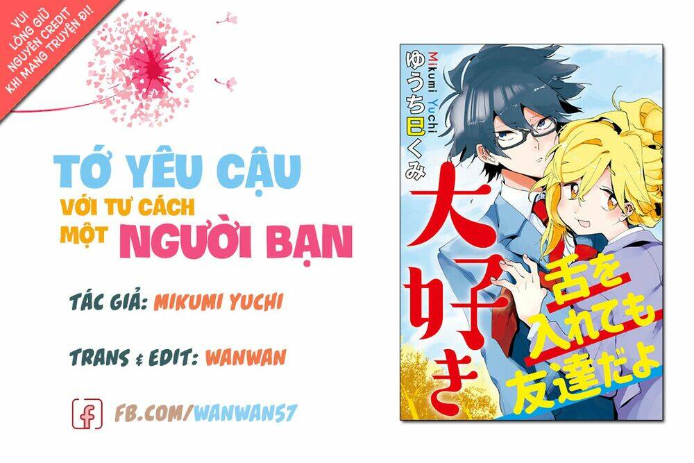 tớ yêu cậu với tư cách một người bạn chapter 17: - end - Next 