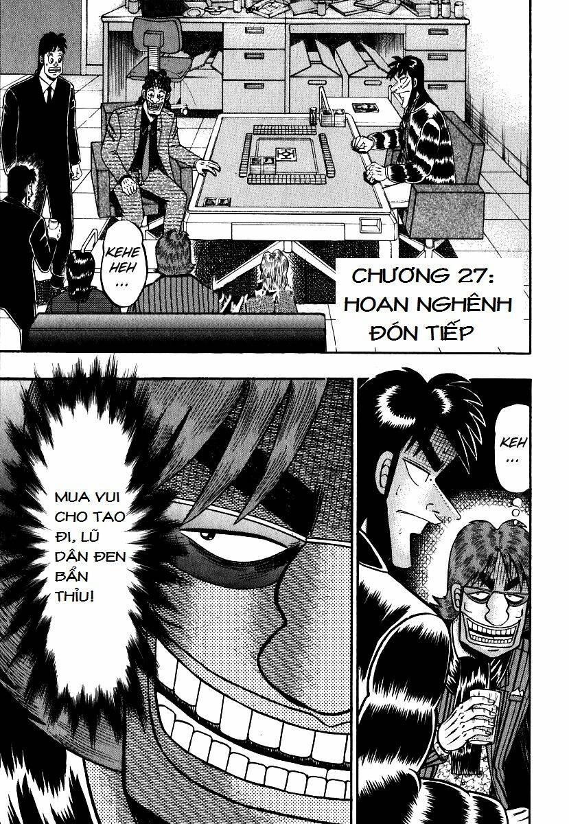 tobaku datenroku kaiji chapter 27: hoan nghênh đón tiếp - Trang 2