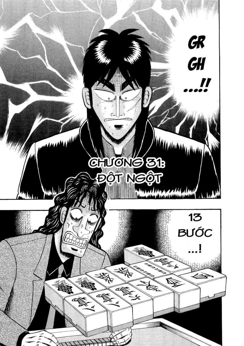 tobaku datenroku kaiji chapter 31: Đột ngột - Next chapter 32: lỗ hổng