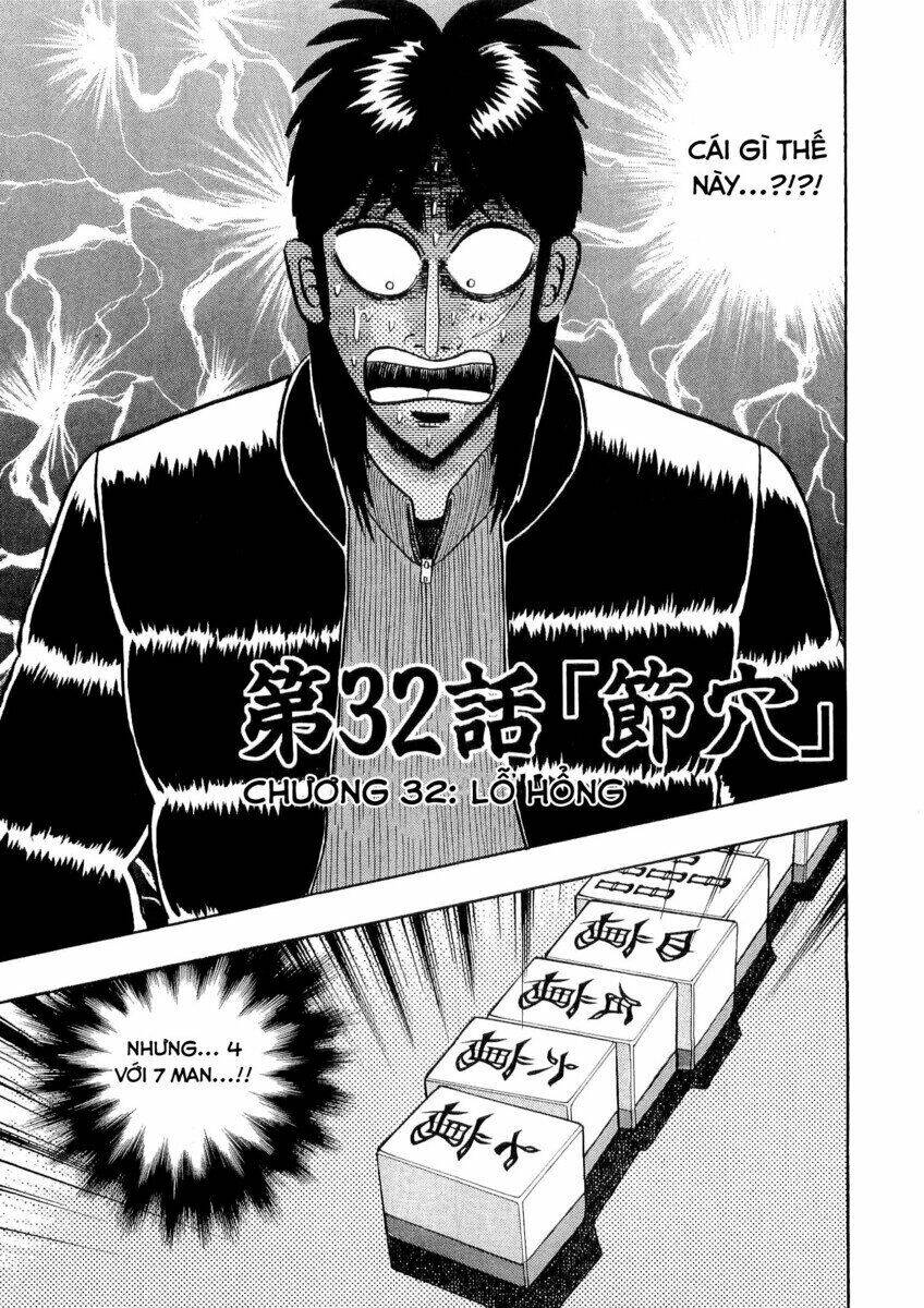 tobaku datenroku kaiji chapter 32: lỗ hổng - Trang 2