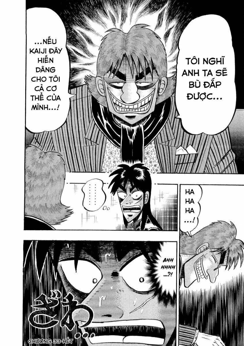 tobaku datenroku kaiji chapter 33: tin tưởng - Next chapter 34: hiểu lầm