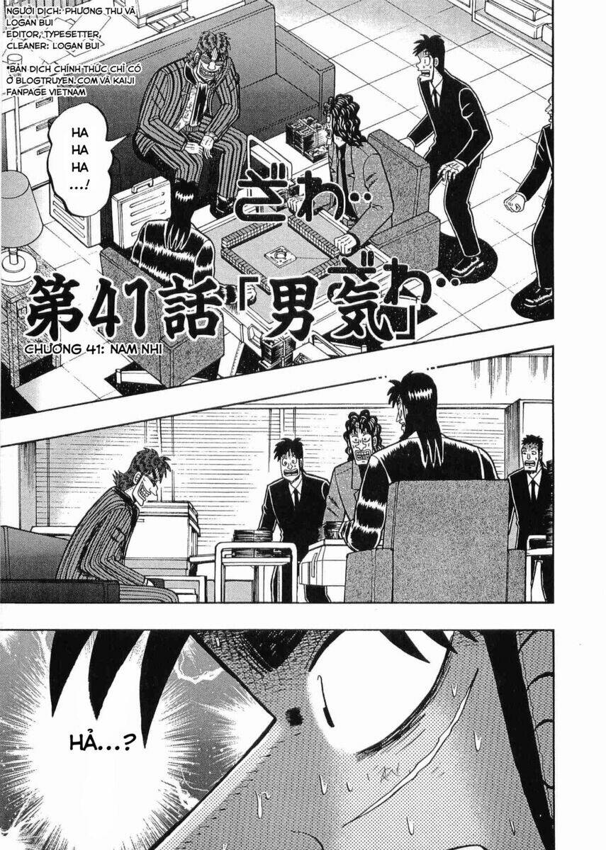 tobaku datenroku kaiji chapter 41: nam nhi - Next chapter 42: luồng nhiệt