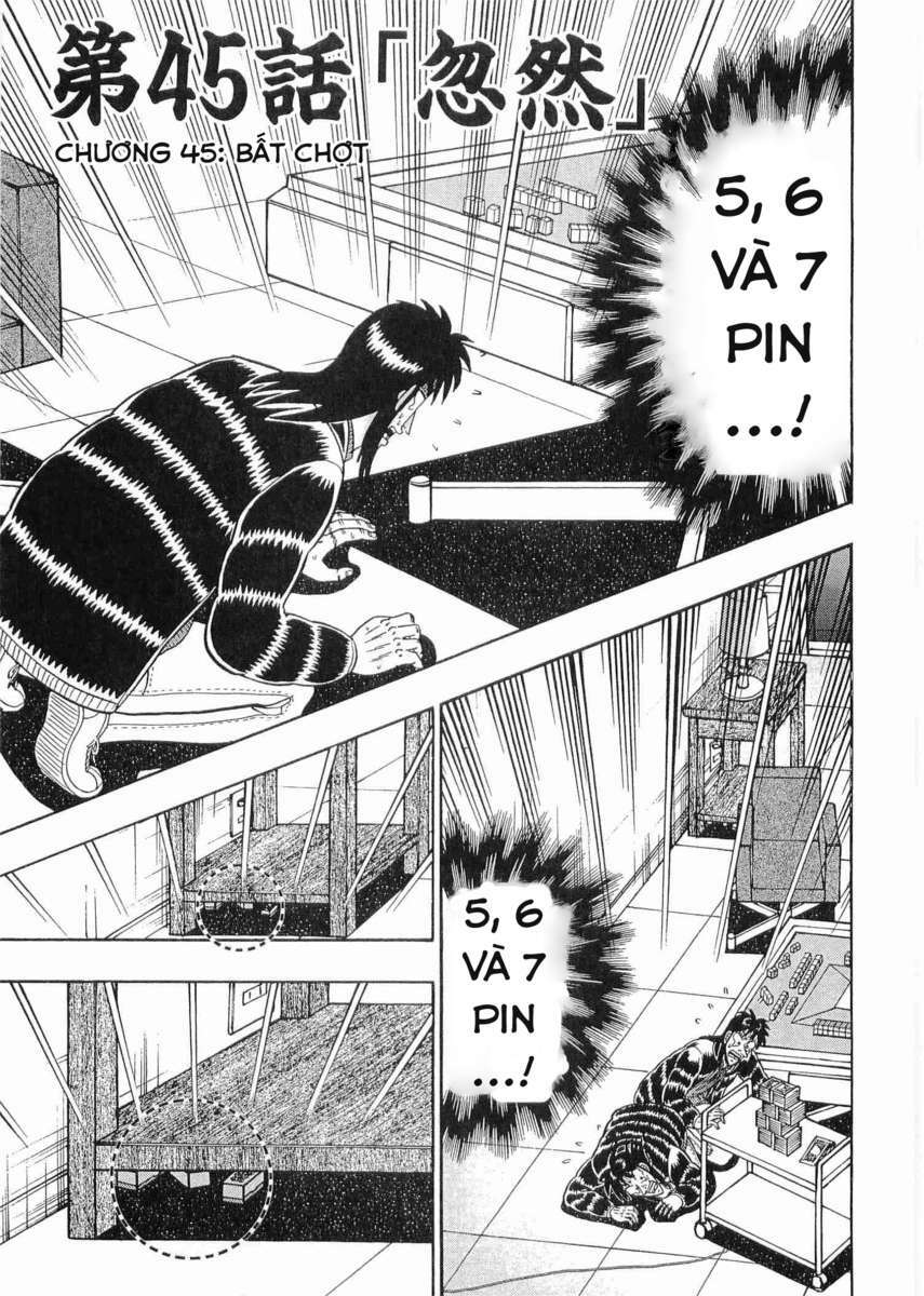 tobaku datenroku kaiji chapter 45: bất chợt - Trang 2