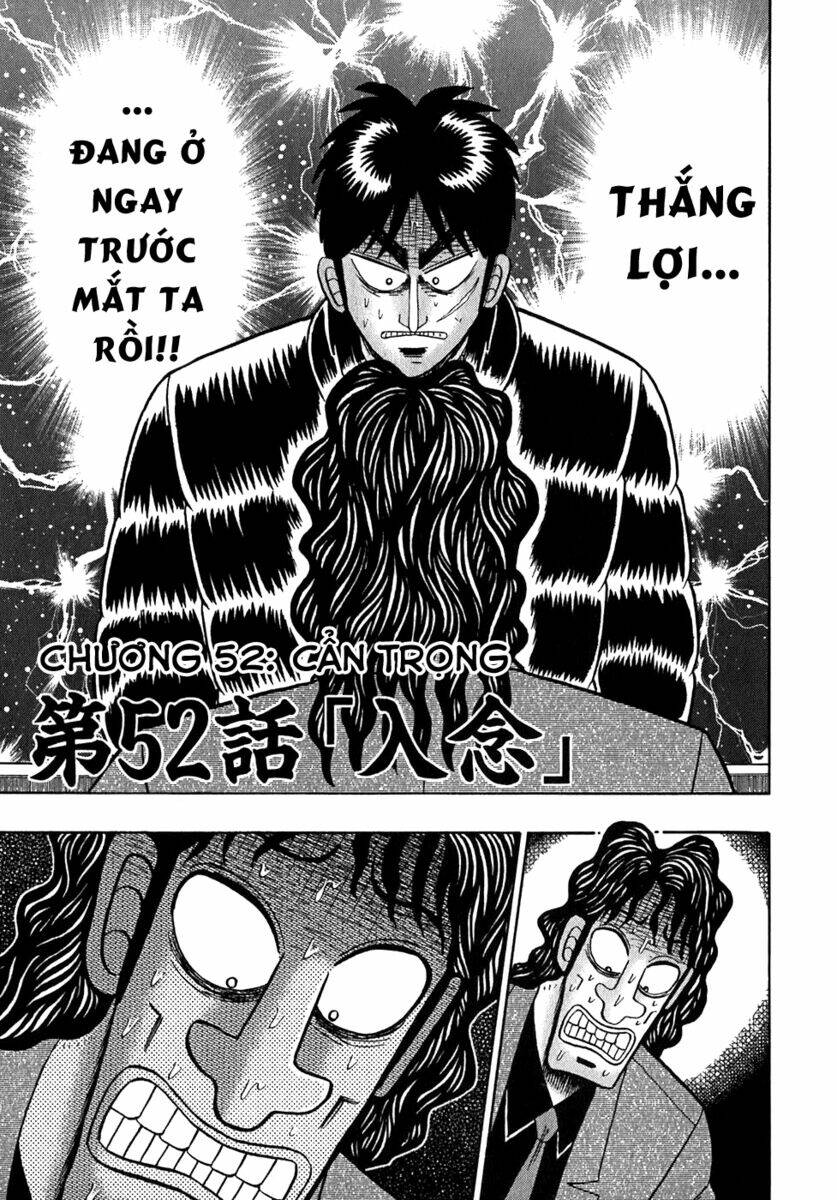 tobaku datenroku kaiji chapter 52: cẩn trọng - Trang 2