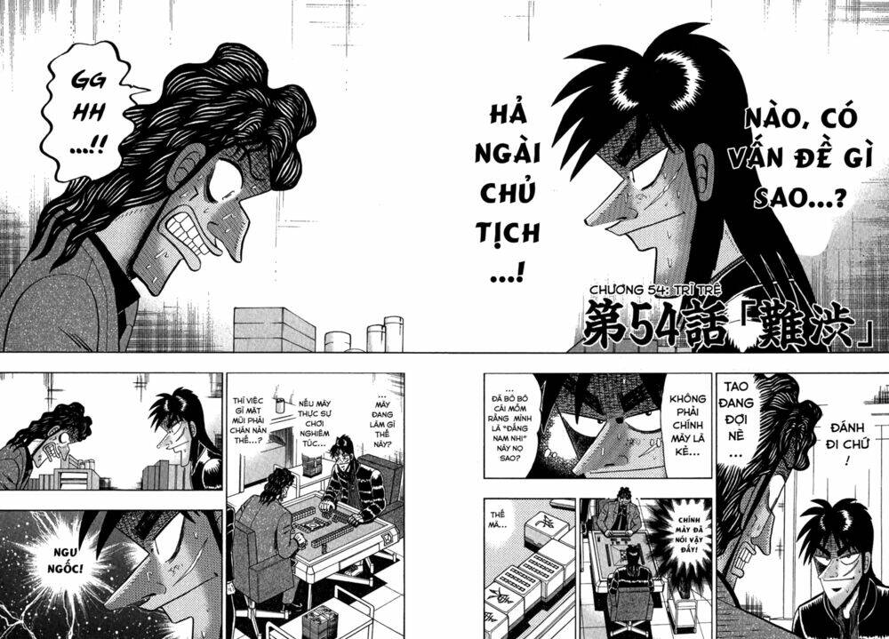 tobaku datenroku kaiji chapter 54: trì trệ - Next chapter 55: mũi tên độc