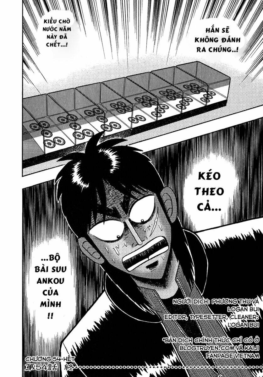 tobaku datenroku kaiji chapter 54: trì trệ - Next chapter 55: mũi tên độc