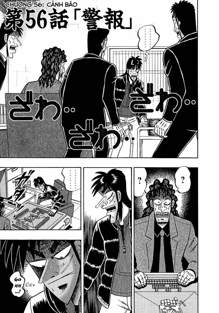 tobaku datenroku kaiji chapter 56: cảnh báo - Trang 2