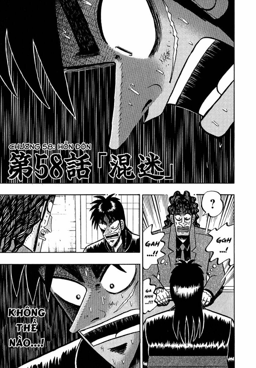 tobaku datenroku kaiji chapter 58: hỗn độn - Next chapter 59: kế sách