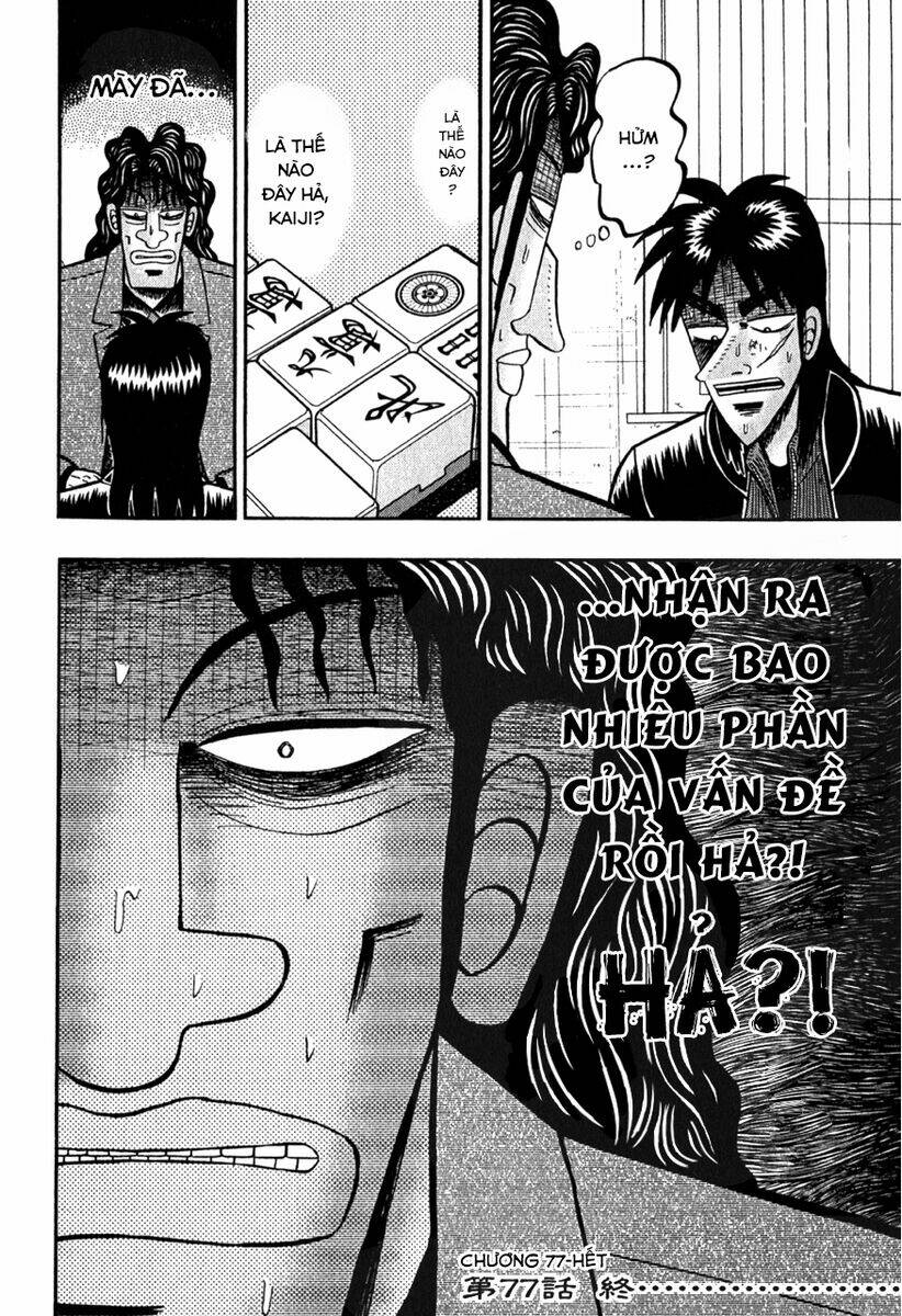 tobaku datenroku kaiji chapter 77: hoài nghi - Trang 2