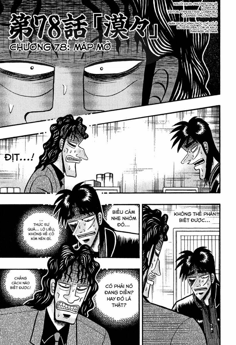 tobaku datenroku kaiji chapter 78: mập mờ - Trang 2