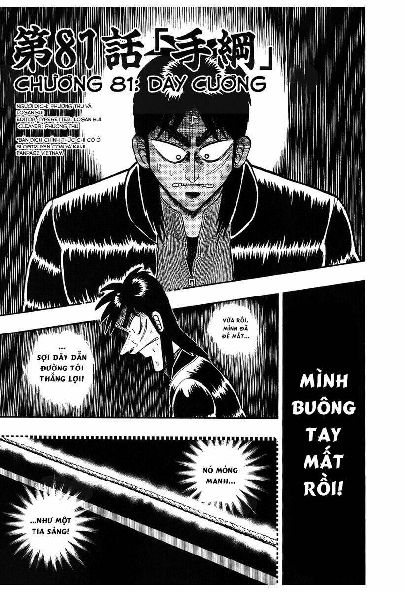 tobaku datenroku kaiji chapter 81: dây cương - Trang 2