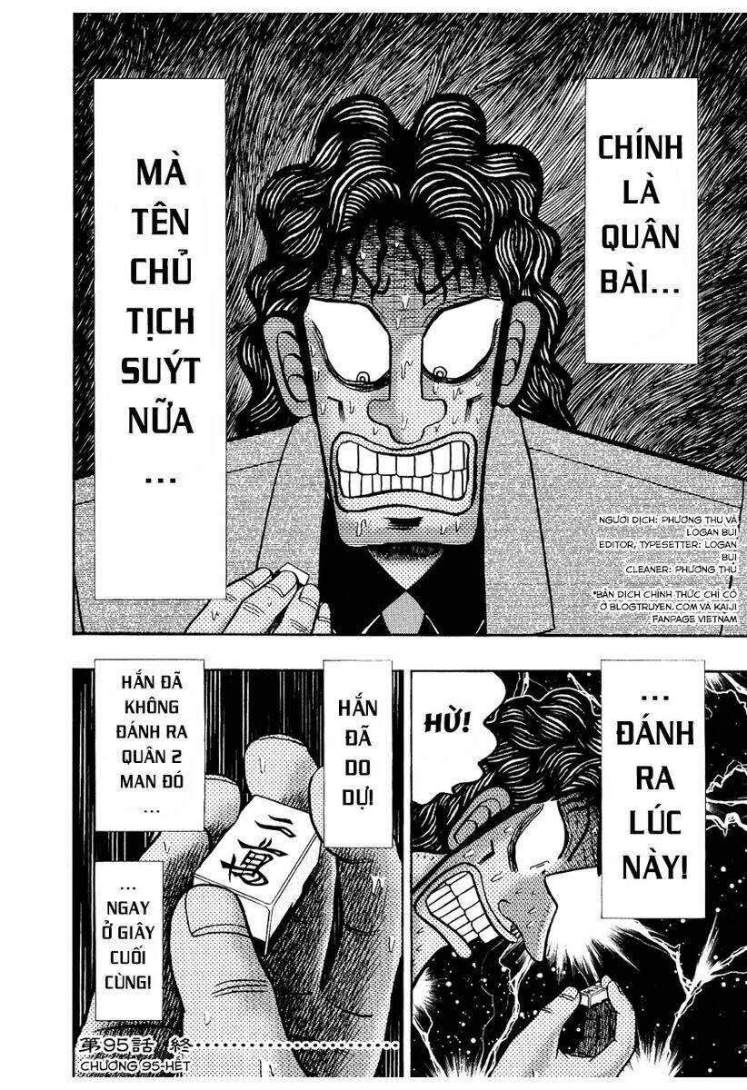 tobaku datenroku kaiji chapter 95: nói dối trắng trợn - Next chapter 96: vong hồn