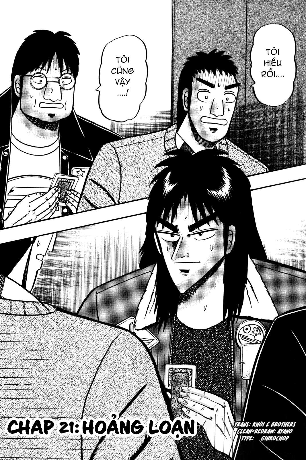 Tobaku Mokushiroku Kaiji Chapter 21 - Next Chapter 22