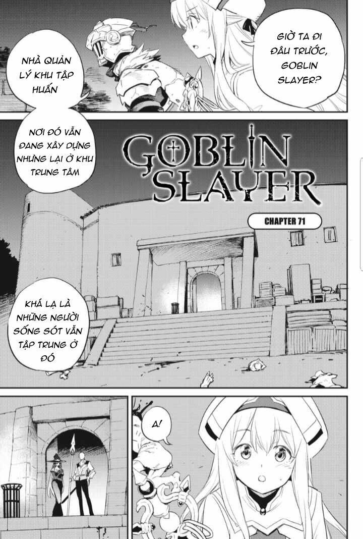 tôi chỉ muốn tiêu diệt goblin chapter 71 - Trang 2