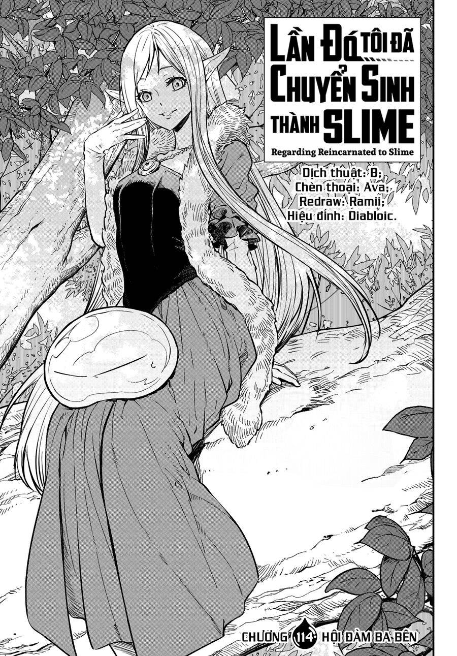 tôi đã chuyển sinh thành slime chapter 114 - Trang 2