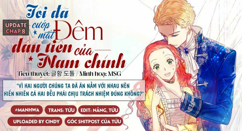 tôi đã cướp mất đêm đầu tiên của nam chính chương 8 - Trang 2