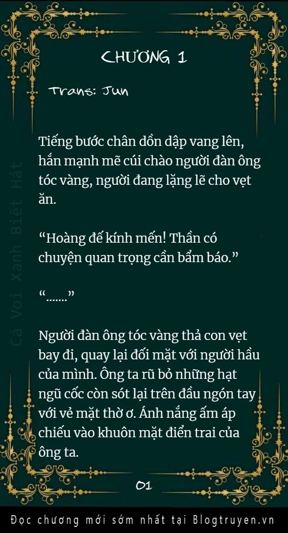 Tôi Đã Nuôi Dưỡng Một Quái Vật Chapter 1 - Next Chapter 2