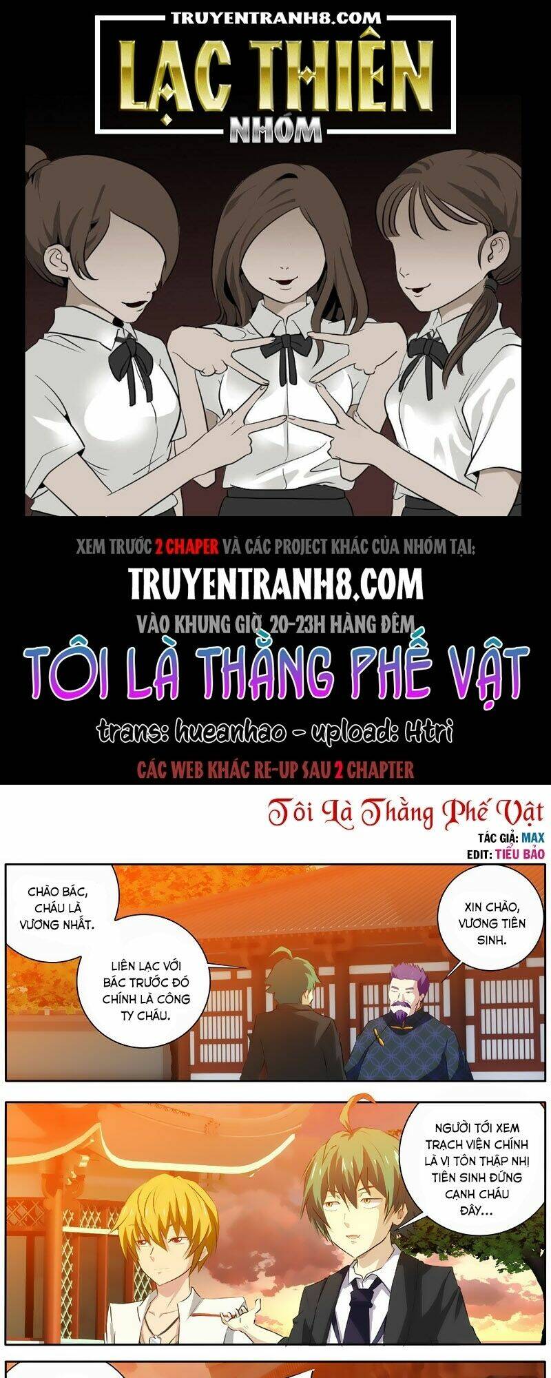 Tôi Là Thằng Phế Vật Chapter 21 - Trang 2